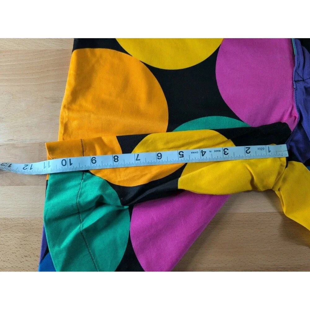 Loudmouth Golf Rainbow Colorful Circles Polka Dot Shorts Mens 34
